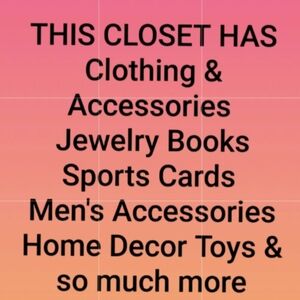 Closet's INVENTORY- Make OFFERS